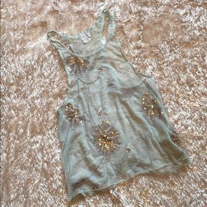 Free people sheer top
